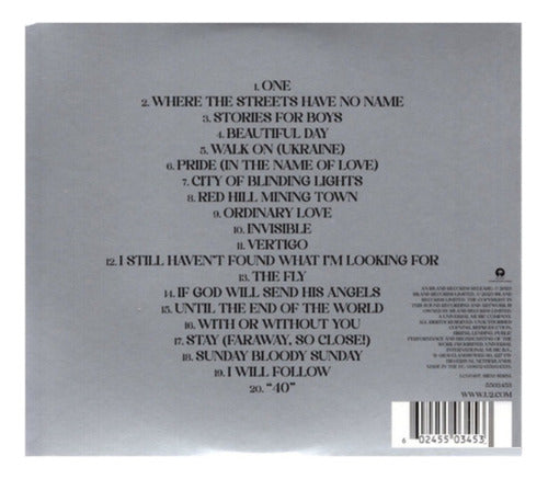 U2 Songs Of Surrender Deluxe Disco Cd