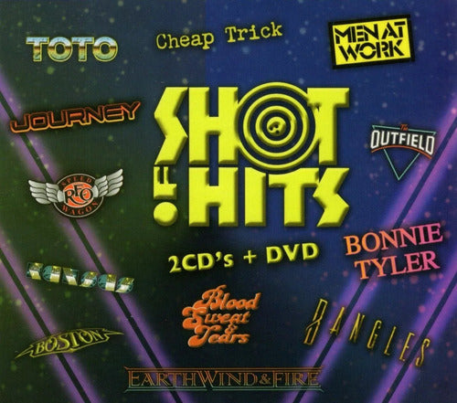 Shot Of Hits Toto & Outfield & Bangles Box 2 Discos Cd + Dvd