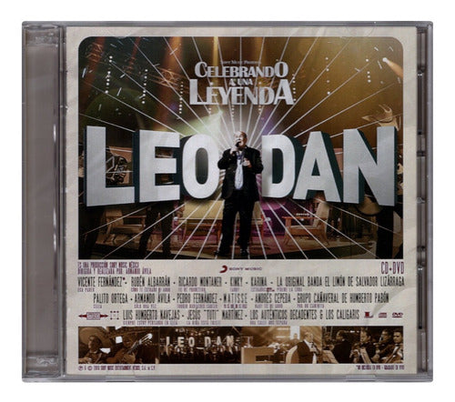 Leo Dan Celebrando A Una Leyenda 2 Discos Cd + Dvd