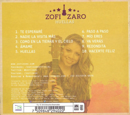 Huellas Zofi Zaro Disco Cd