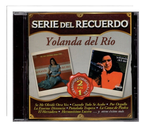 Yolanda Del Rio Serie Del Recuerdo 2 En 1 Disco Cd