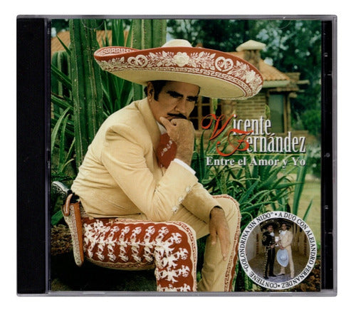 Vicente Fernandez Entre El Amor Y Yo Disco Cd