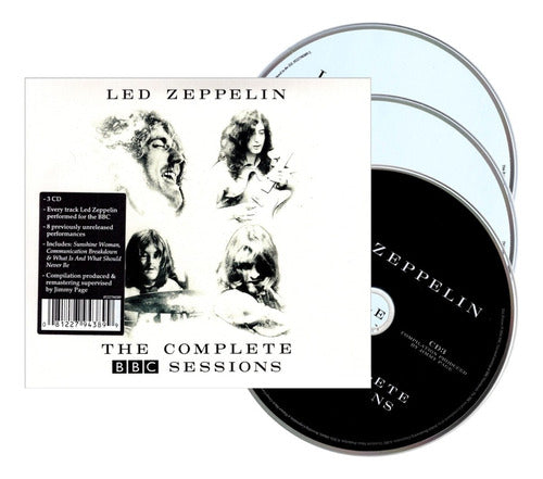 Led Zeppelin The Complete Bbc Sessions Digipack 3 Discos Cd
