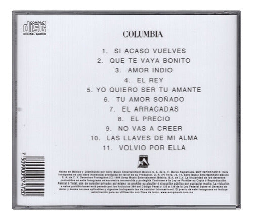 Vicente Fernandez El Idolo De Mexico Disco Cd
