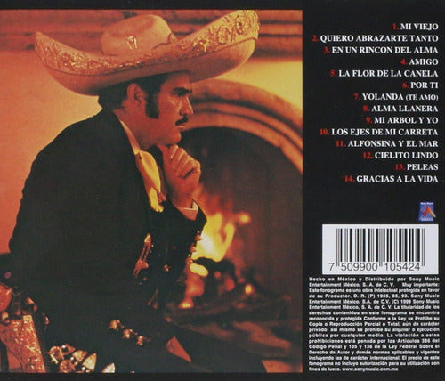 Vicente Fernandez Vicente Le Canta A America Mi Viejo Disco Cd