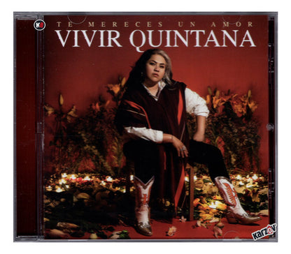 Vivir Quintana Te Mereces Un Amor Disco Cd