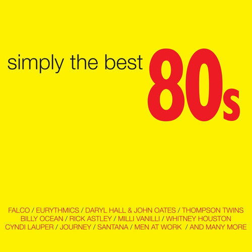 Simply The Best 80 's Falco & Outfield & Santana Box 3 Disco Cd