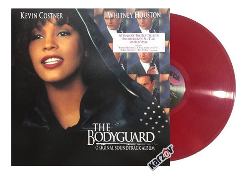 Whitney Houston The Bodyguard Soundtrack Lp Vinyl / Rojo