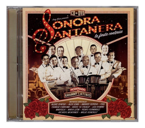 La Sonora Santanera La Fiesta Continua Grammy Disco Cd + Dvd