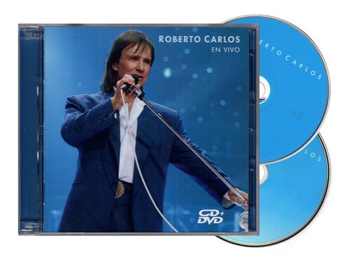 Roberto Carlos En Vivo 2 Discos Cd + Dvd