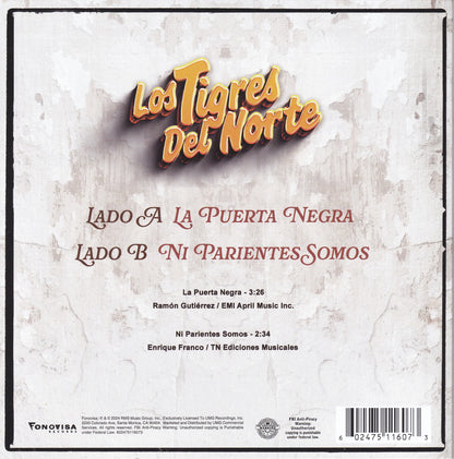 Los Tigres Del Norte La Puerta Negra 07 Pulgadas Lp Vinyl
