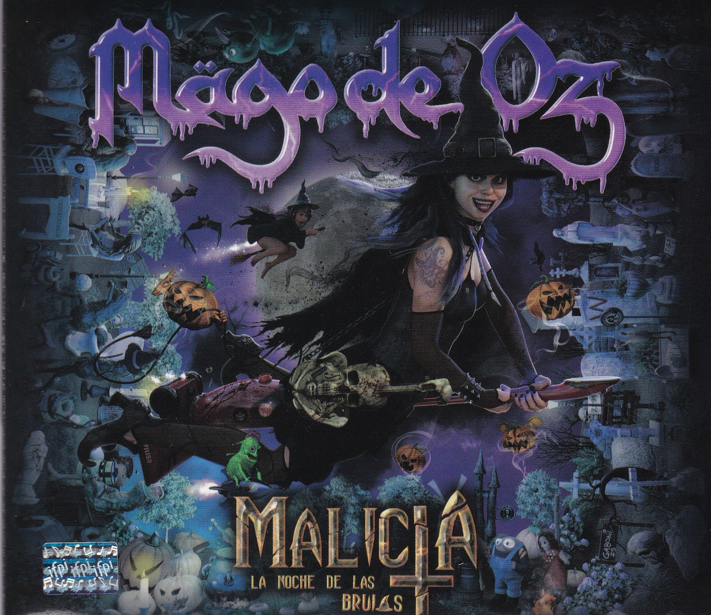 Mago De Oz Malicia La Noche De Las Brujas 2025 Disco Cd