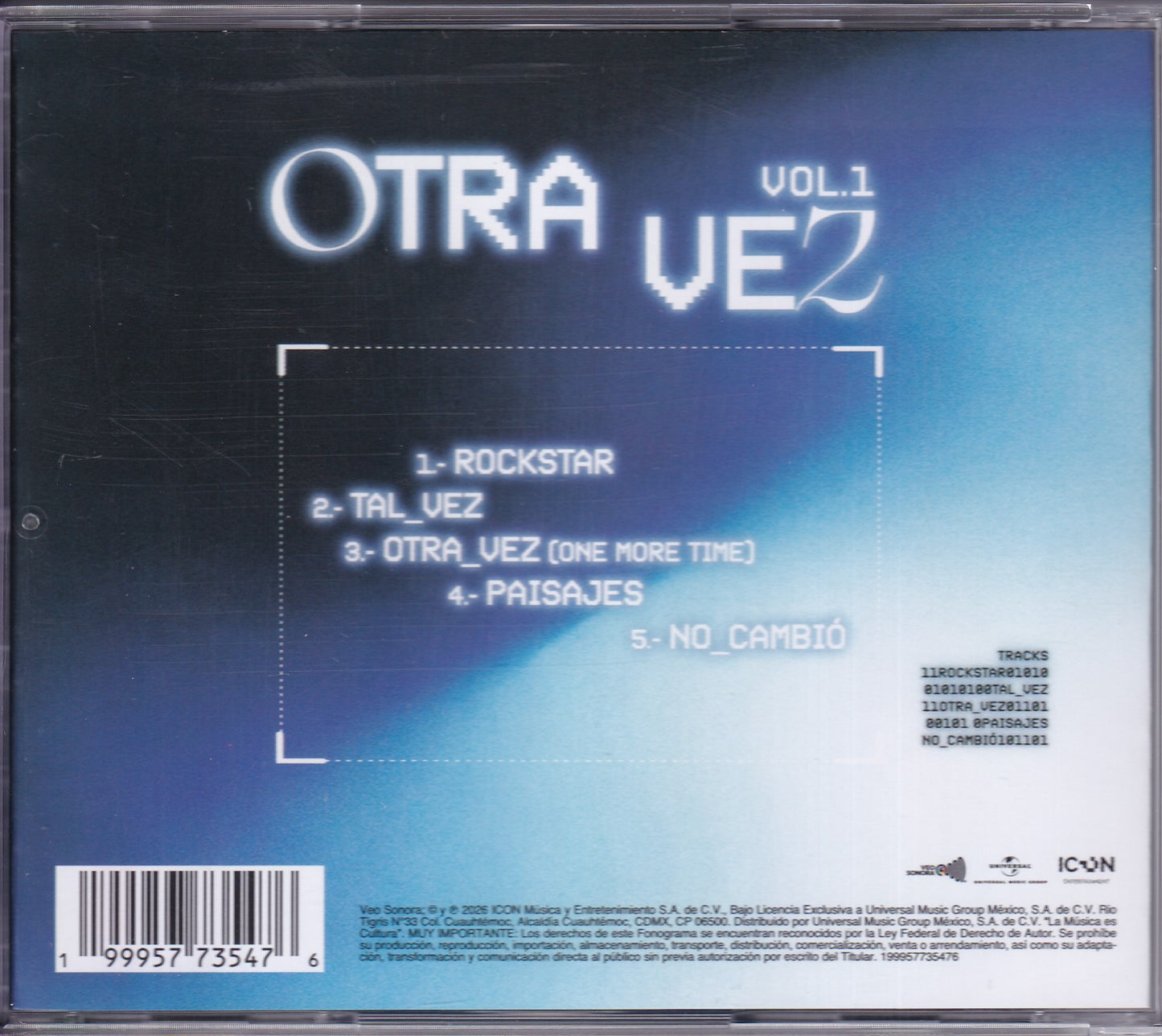 Cd9 Otra Vez Volumen 1 Disco Cd