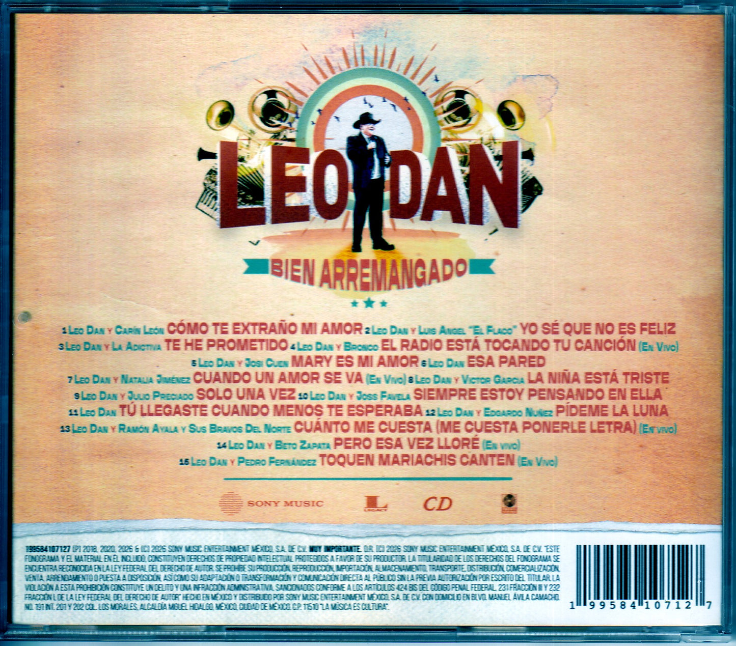 Leo Dan Bien Arremangado Cd