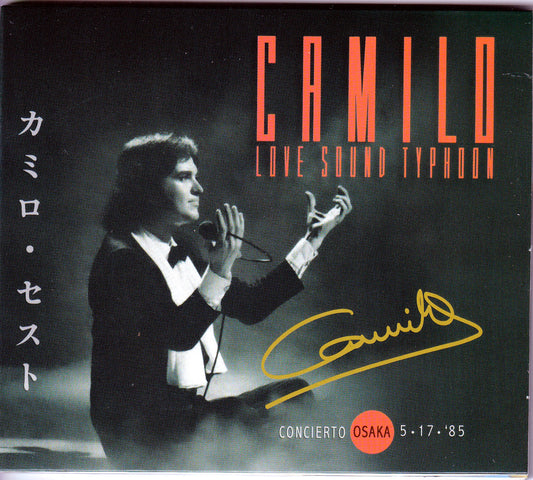 Camilo Sesto Love Sound Typhoon Concierto Osaka Cd + Dvd