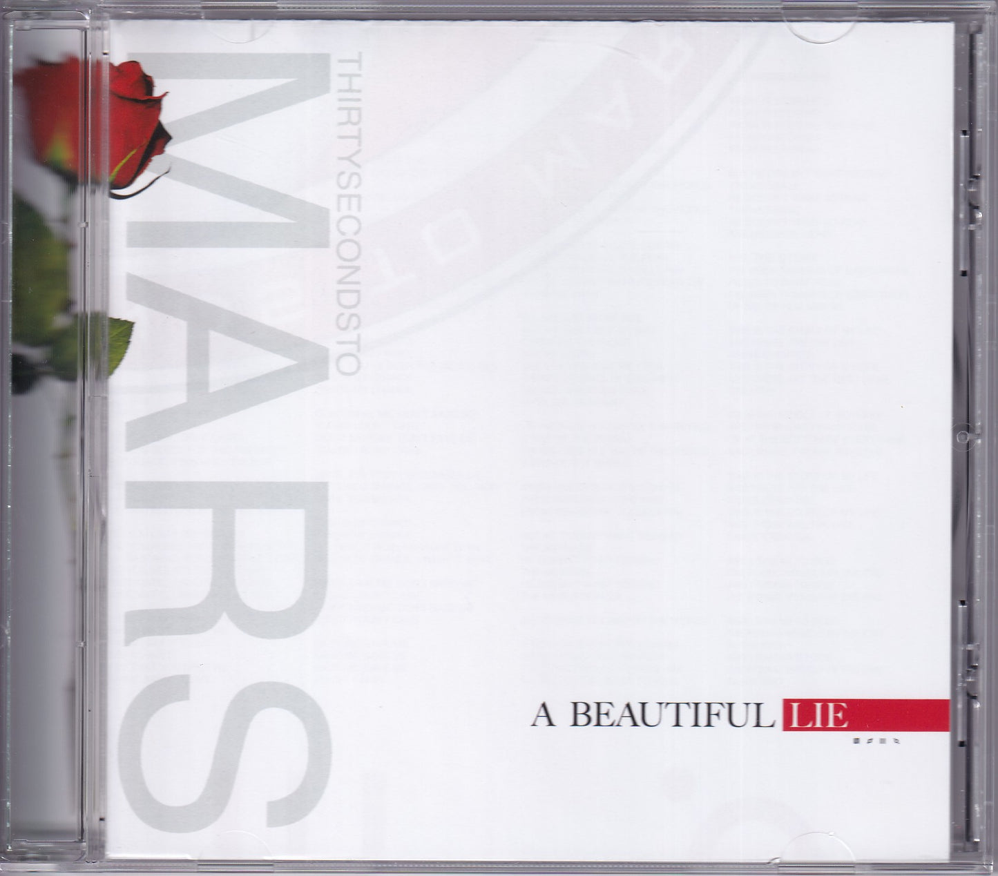 Thirty Seconds To Mars A Beautiful Lie 20th Anniversary Cd