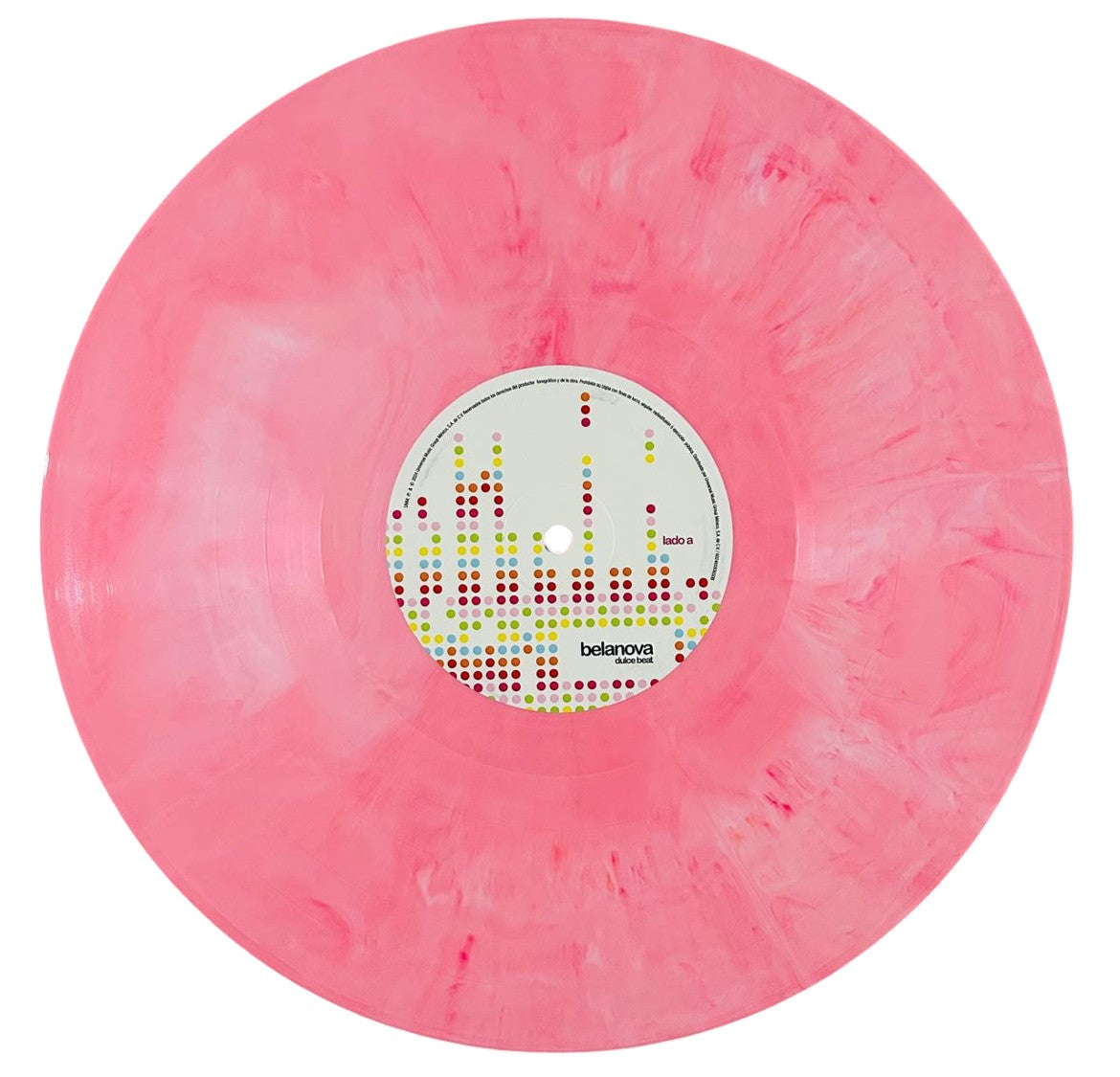 Belanova Dulce Beat Marble Pink Rosa Lp Vinyl