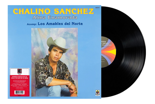 Chalino Sanchez Alma Enamorada Lp Vinyl
