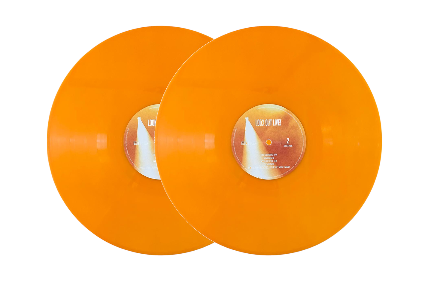 Johnny Marr Look Out Live! RSD 2025 Naranja Orange 2 LP Vinyl