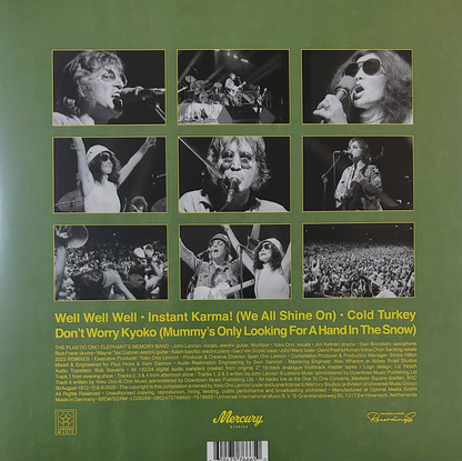 John Lennon & Yoko Plastic Ono Band Power To The People RSD 2025 Amarillo Yellow LP Vinyl
