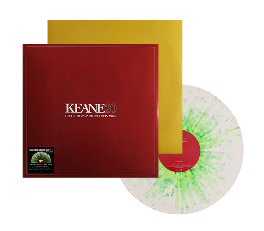 Keane Live From Mexico City 2024 RSD 2025 Green & White Splatter LP Vinyl