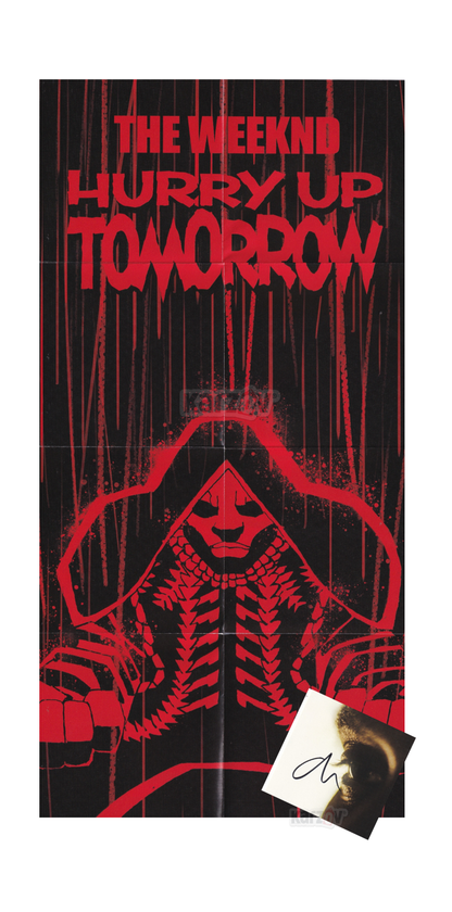 The Weeknd Hurry Up Tomorrow Collector's Edition Artwork Cd