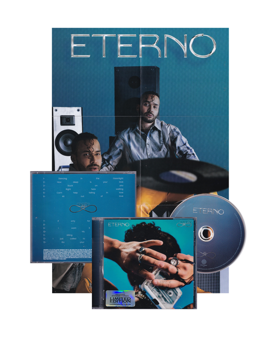 Prince Royce Eterno Limited Edition Disco 2025 Cd + Poster