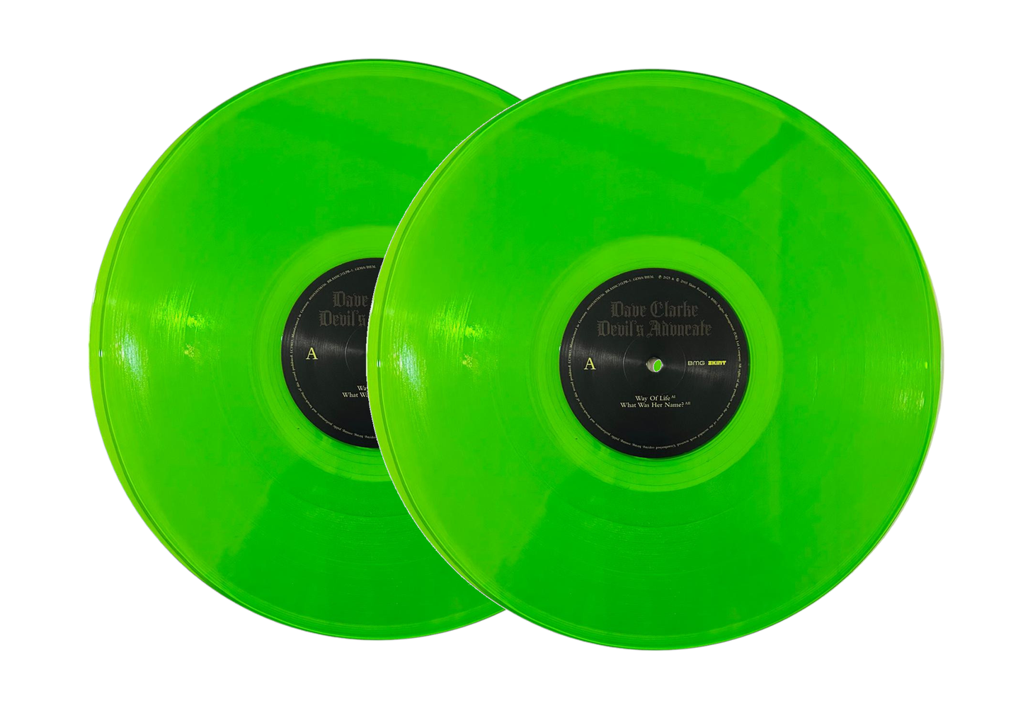 Dave Clarke Devil's Advocate RSD 2025 Verde Green 2 LP Vinyl