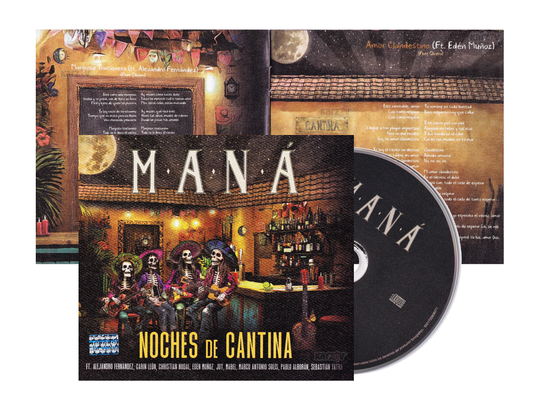 Mana Noches De Cantina 2025 Disco Cd