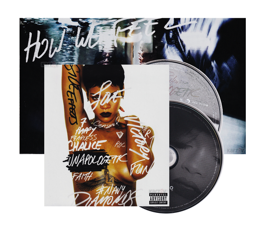Rihanna Unapologetic Deluxe Disco Cd + Dvd + Poster