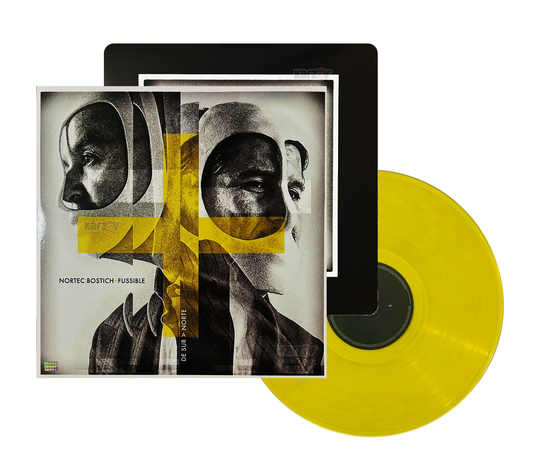 Nortec Bostich + Fussible De Sur A Norte Yellow Lp Vinyl