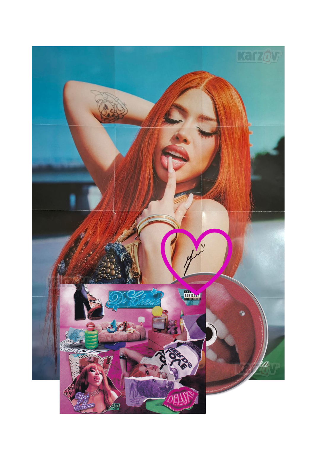 Yeri Mua De Chava Deluxe Disco Cd + Poster [ Autografiado ]