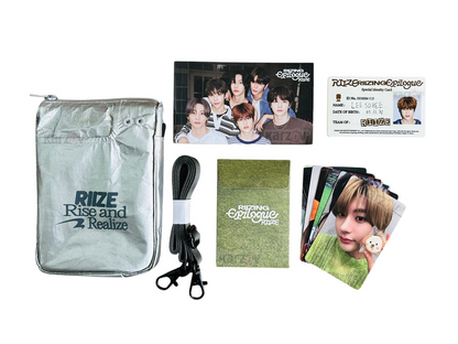 Riize 1 Mini Album Epilogue Travel Bag Version Riizing Silver 🫰🏻