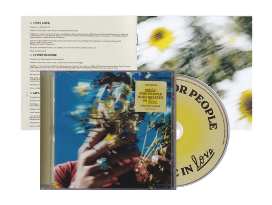 Joe Jonas Music For People Who Believe In Love Disco Cd