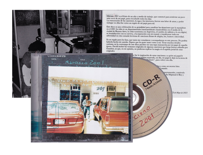 Marciano Cantero ( Enanitos Verdes) Marciano 2001 Disco Cd