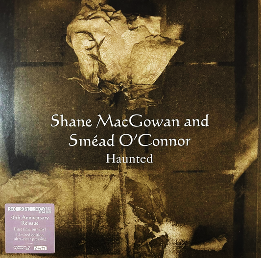 Shane Macgowan Sinead O'Connor Haunted RSD 2025 Clear LP Vinyl