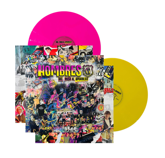 Hombres G Del Rosa Al Amarillo Pink & Yellow 2 Lp Vinyl