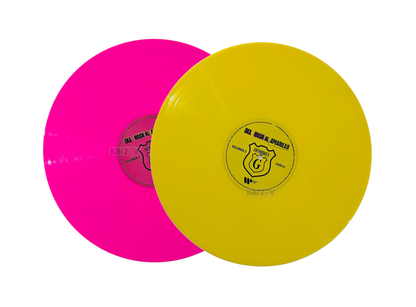 Hombres G Del Rosa Al Amarillo Pink & Yellow 2 Lp Vinyl