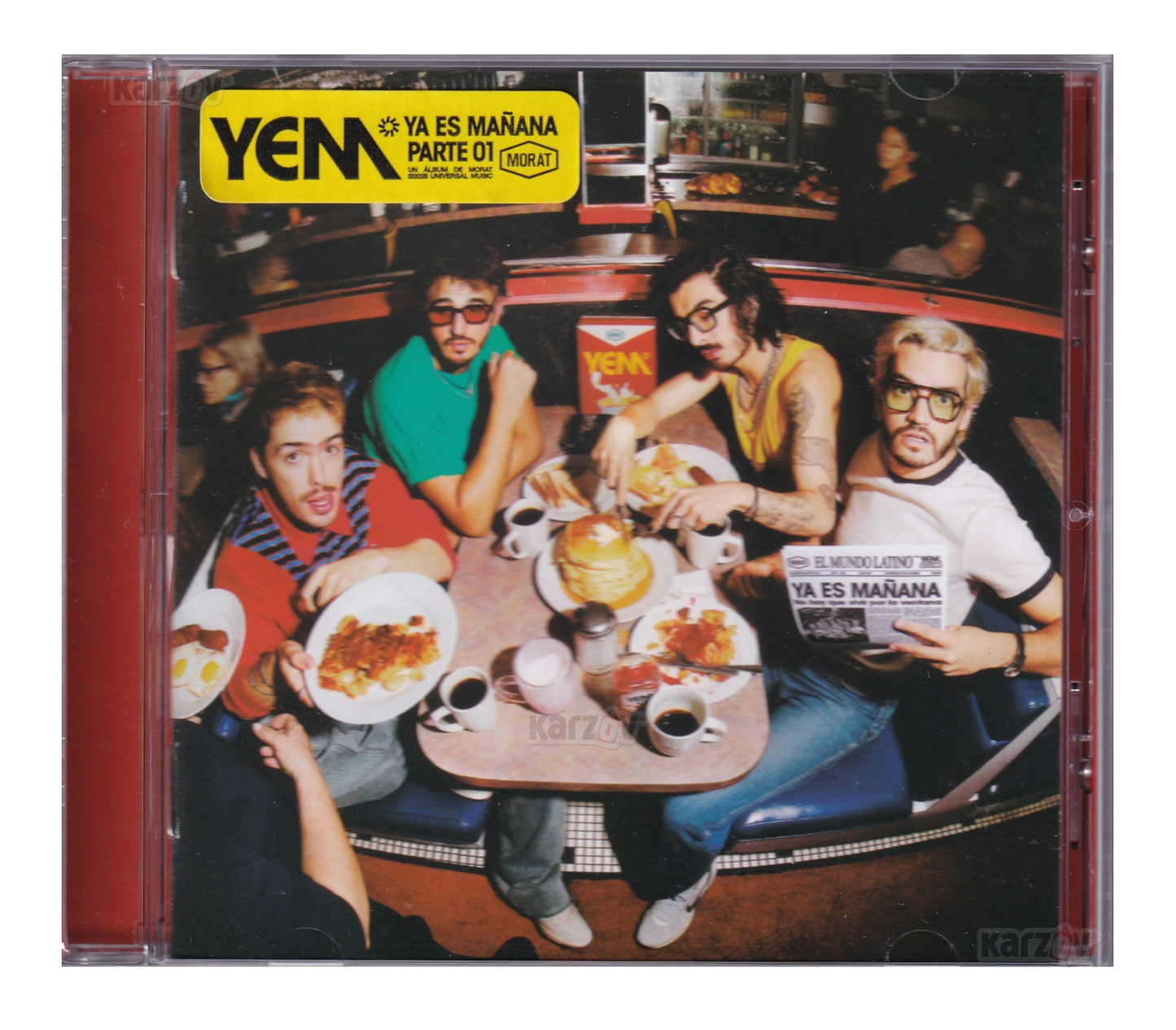 Morat Ya Es Mañana ( Yem ) Jewel Case Disco 2025 Cd