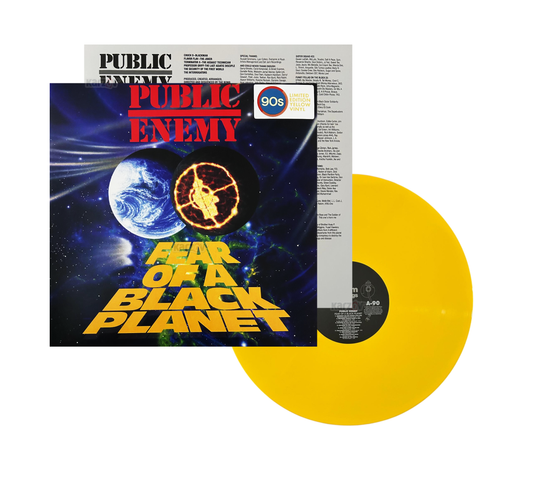Public Enemy Fear Of A Black Planet Yellow Lp Vinyl