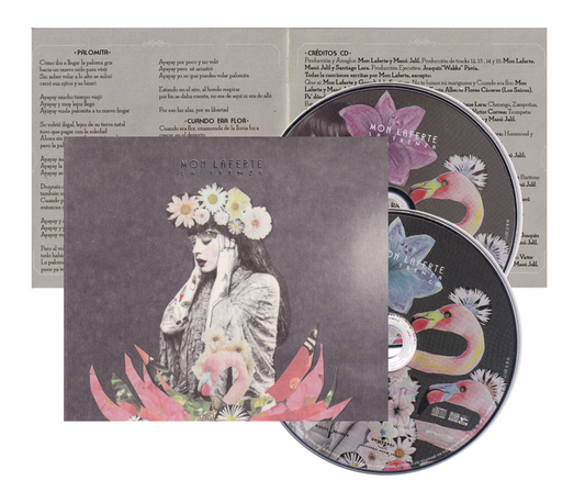 Mon Laferte La Trenza Deluxe Disco Cd + Dvd