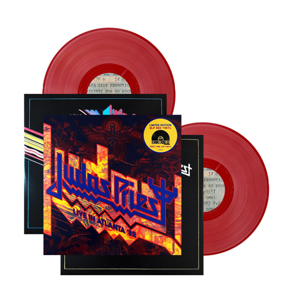 Judas Priest Live In Atlanta '82 RSD 2025 Rojo Red 2 LP Vinyl