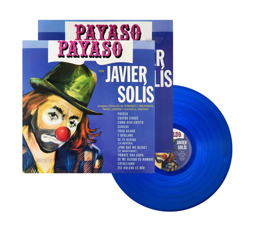 Javier Solis Payaso Azul Blue Lp Vinyl