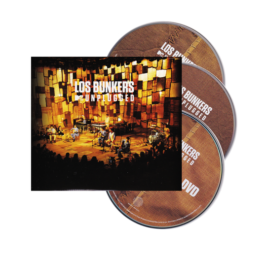 Los Bunkers Mtv Unplugged 2 Discos Cd + Dvd