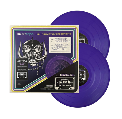 Motorhead The Lost Tapes Vol. 6 Live In Berlin 1992 RSD 2025 Morado Purple 2 LP Vinyl