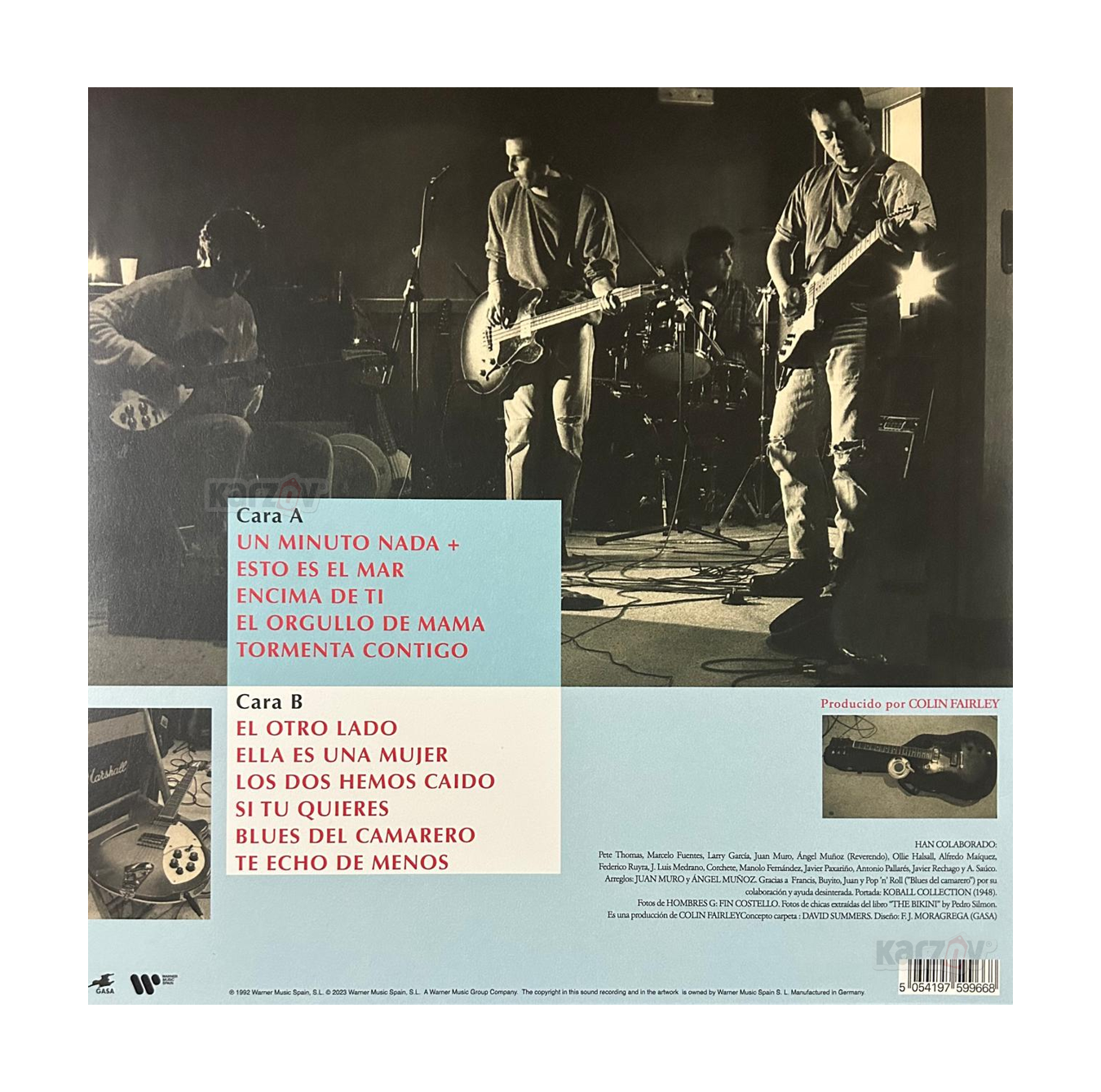 Hombres G Historia Del Bikini Lp Vinyl
