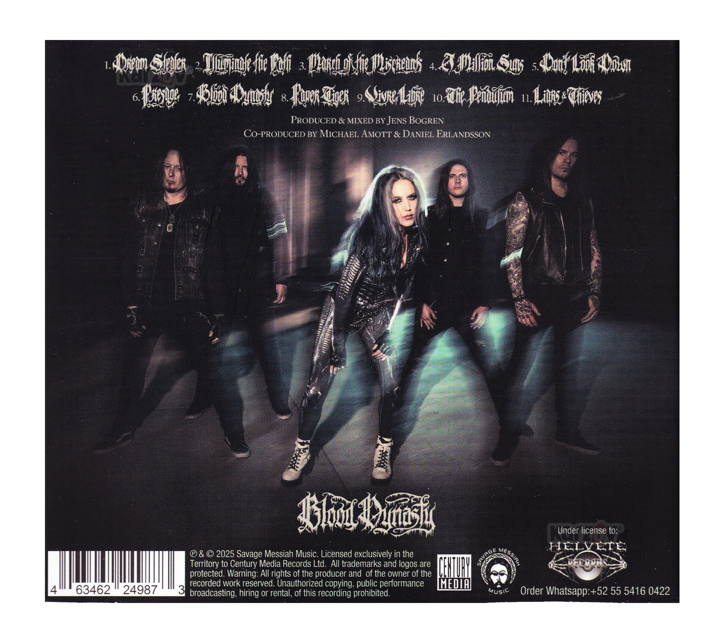 Arch Enemy Blood Dynasty Disco Cd