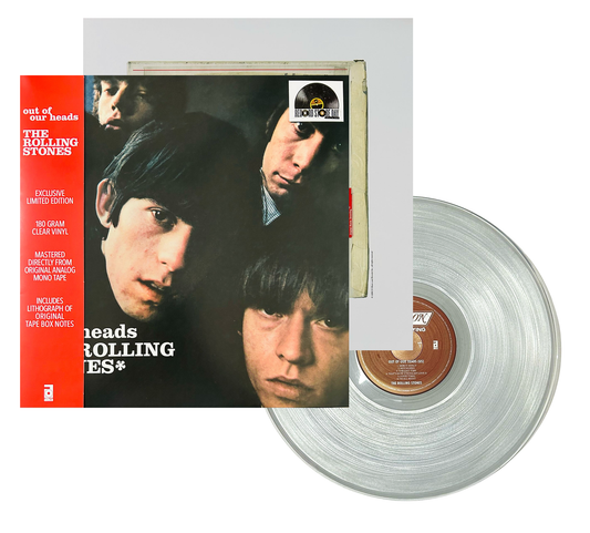 The Rolling Stones Out Of Our Heads RSD 2025 Clear LP Vinyl