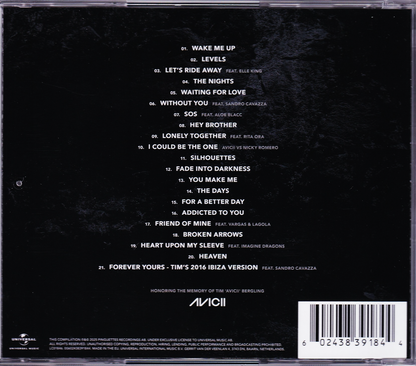 Avicii Forever Disco 2025 Cd