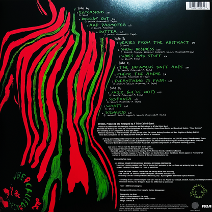 A Tribe Called Quest Low End Theory RSD 2025 Green & Black Splatter 2 LP Vinyl